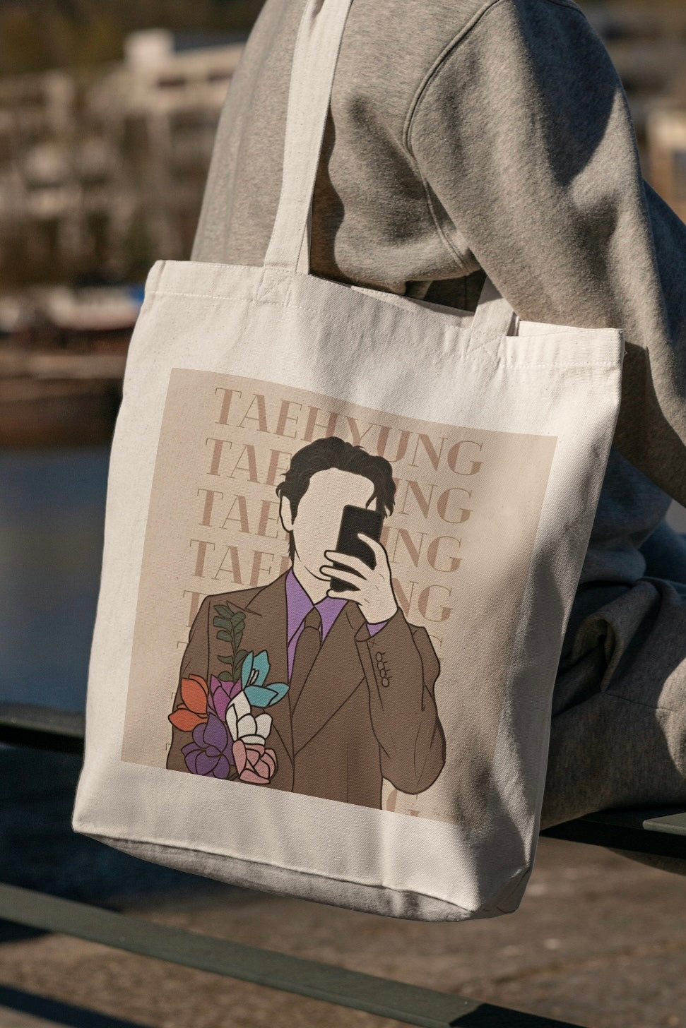 TAEHYUNG Tote Bag