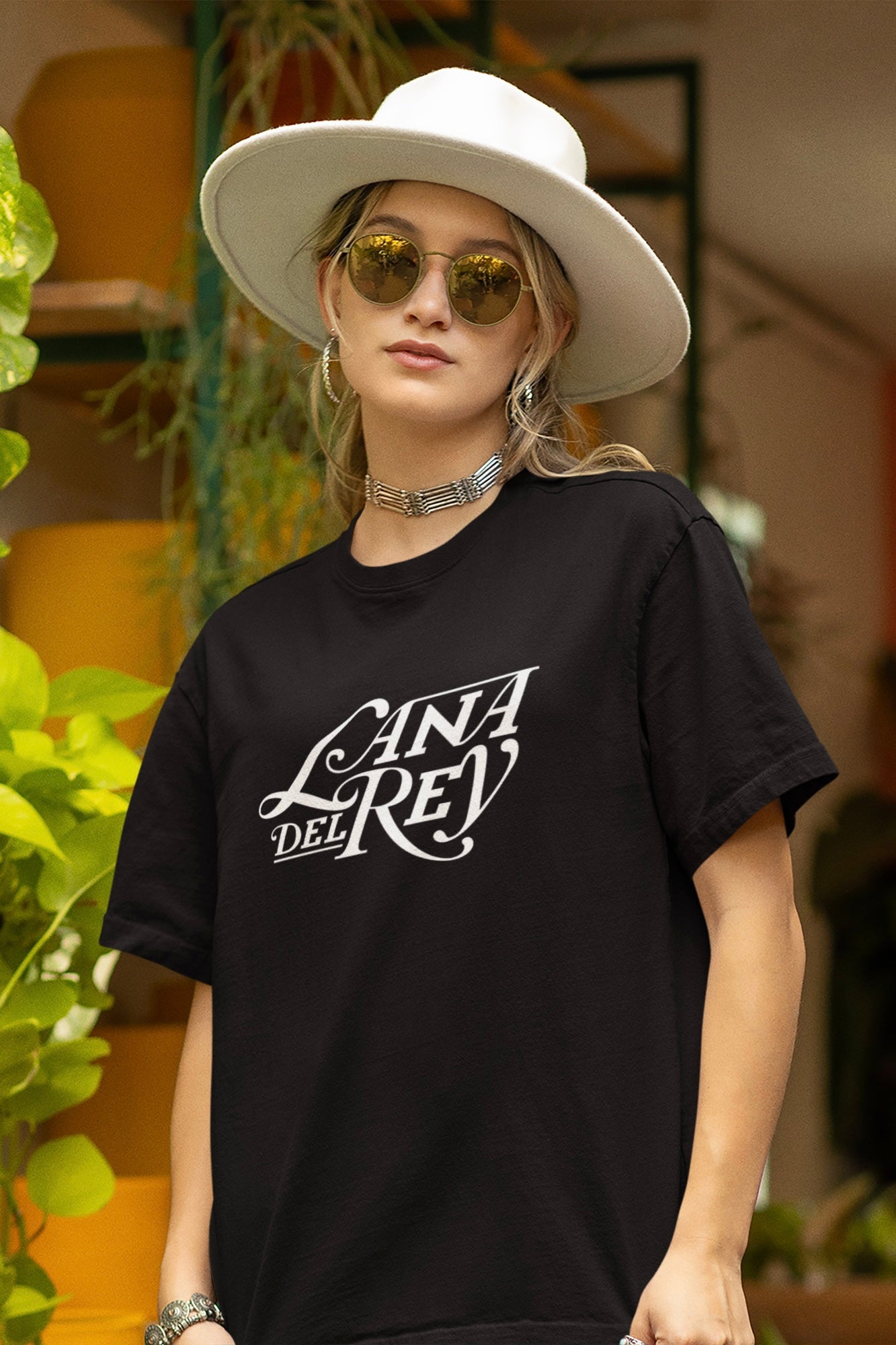 Lana Del Rey Graphic Printed Oversized T Shirt
