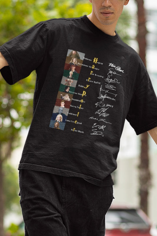 Harry Potter Graphic Printed Oversized T shirt