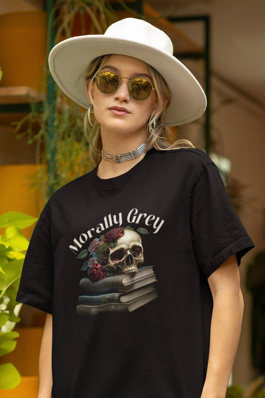 Morally Grey Unisex Oversized T-shirt