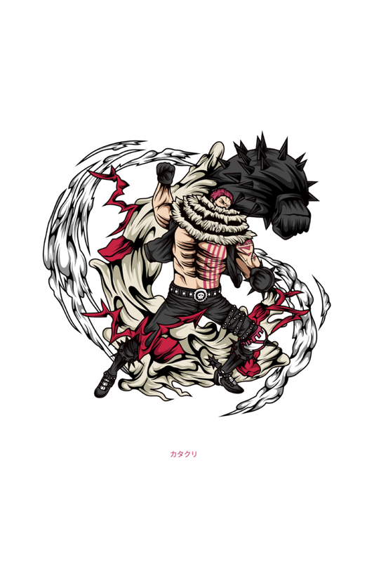 Katakuri (One Piece) Unisex Hoodie (Back Side Printed)