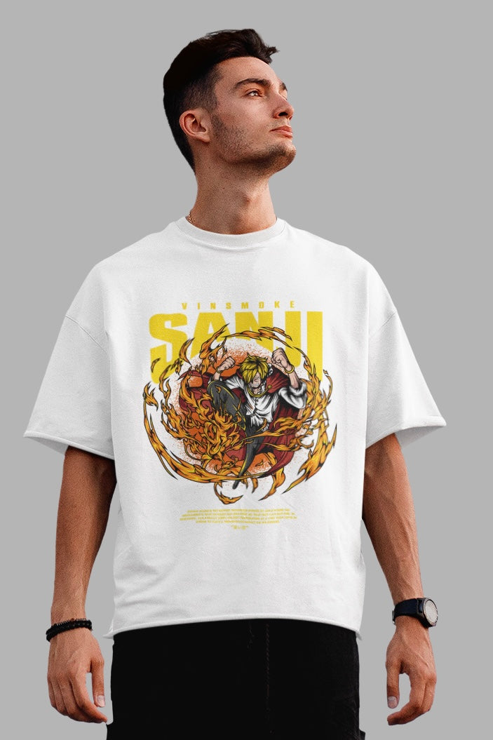 Vinsmoke Sanji (One Piece) Unisex Oversized T-shirt