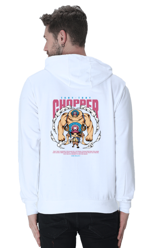 Tony Tony Chopper (One Piece) Unisex Hoodie (Back Side Printed)