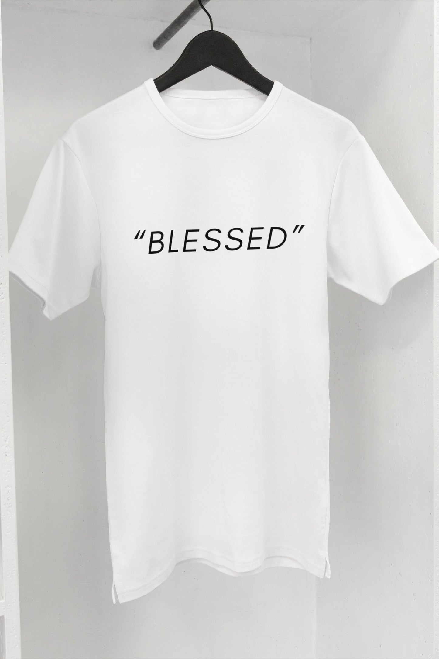 Women’s Blessed Typography Oversized T-shirt – The Urban Walks