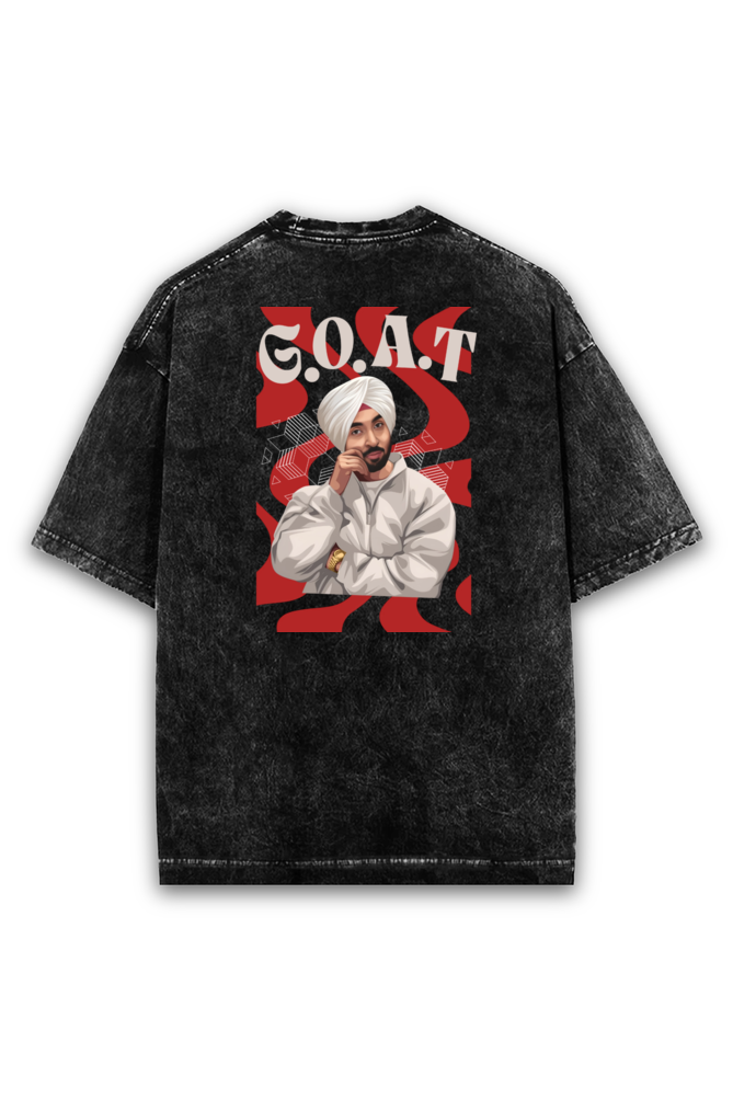 Punjabi Aa Gye Oye Dil-Luminati Acid Wash Oversized T-Shirt