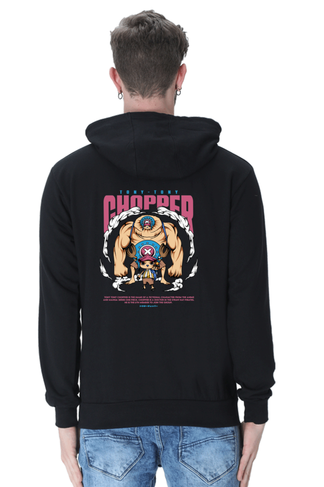 Tony Tony Chopper (One Piece) Unisex Hoodie (Back Side Printed)