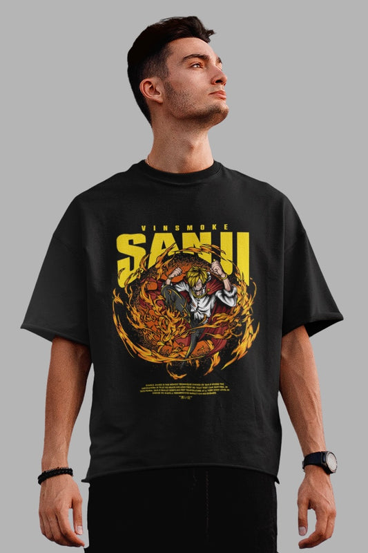 Vinsmoke Sanji (One Piece) Unisex Oversized T-shirt