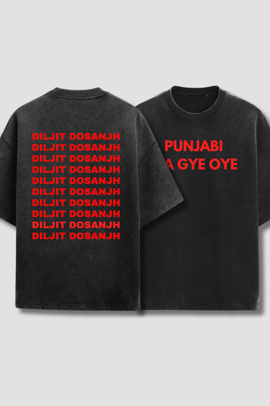 Diljit Dosanjh's Dil-Luminati Tour Oversized T Shirt