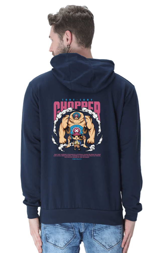 Tony Tony Chopper (One Piece) Unisex Hoodie (Back Side Printed)