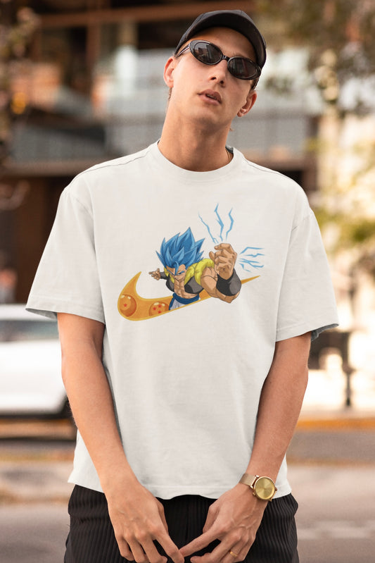 Gogeta Graphic Printed Oversized T Shirt