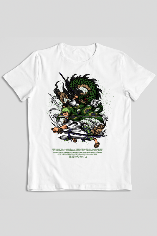 Roronoa Zoro (One Piece) Graphic Printed T-shirt