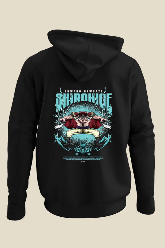 Edward Newgate Shirohige (One Piece) Unisex Hoodie (Back Side Printed)