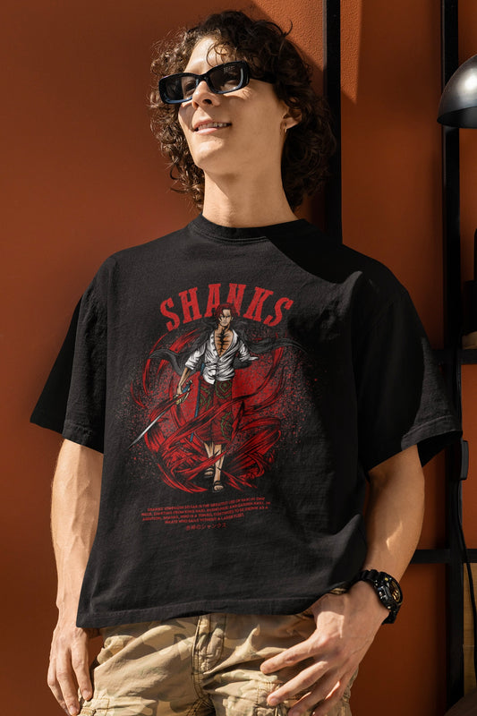 Shanks (One Piece) Unisex Oversized T-shirt