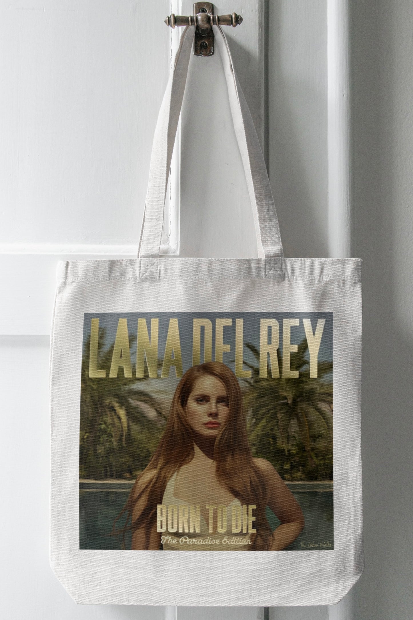 Lana Del Rey Born To Die (Paradise Edition) White Tote Bag With Zipper