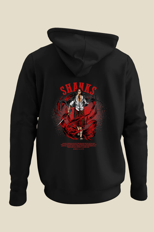 Shanks (One Piece) Unisex Hoodie (Back Side Printed)