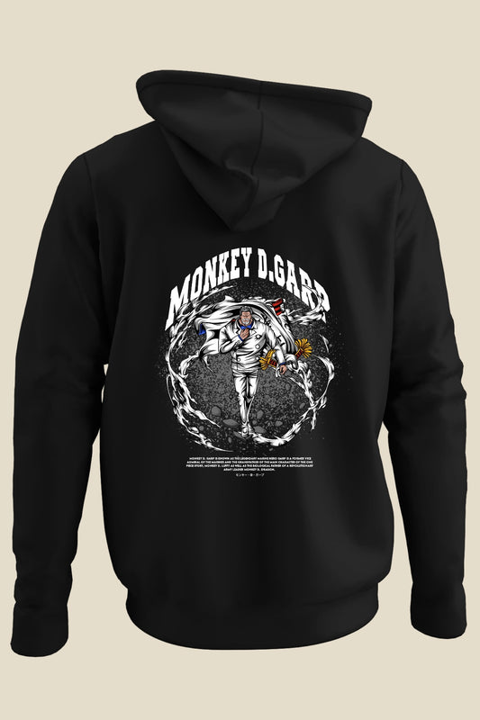 Monkey D. Garp (One Piece) Unisex Hoodie (Back Side Printed)