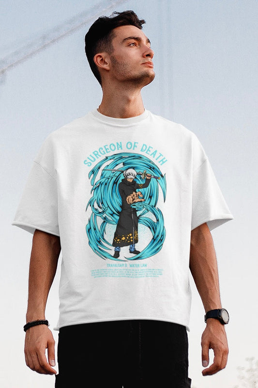 Trafal D. Water law Surgeon of Death (One Piece) Unisex Premium Oversized T-shirt