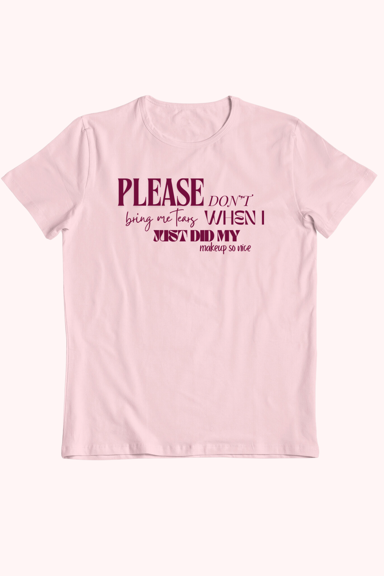 Please Don't Bring Me Tears Graphic Printed Sabrina Carpenter T-shirt