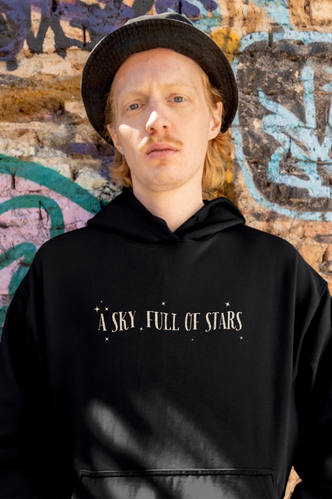 A Sky Full Of Stars Hooded Sweatshirt Unisex (Both Side Printed) (COLDPLAY CONCERT)